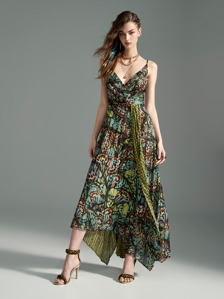 Empire Dress, Designed Dress Green Butterfly Dress Zoelle