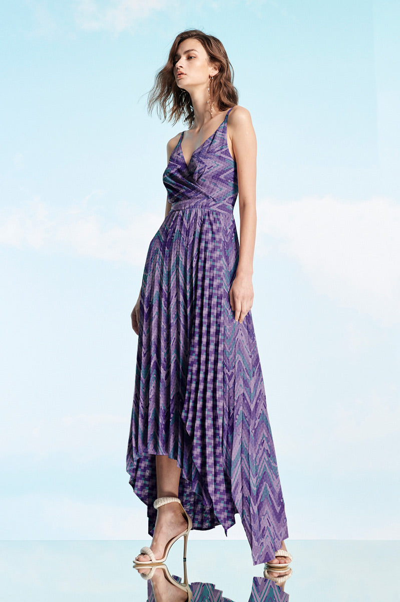 Empire Dress, Designed Dress | Purple Chevron | Dress | Zoelle Empire Dress, Designed Dress | Purple Chevron | Dress | Zoelle