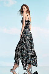 Constable Butterfly Empire Dress