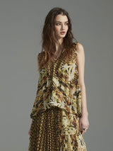 Citrine Prism Reversible Blouse