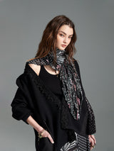 Nordic Butterfly Pleated Scarf