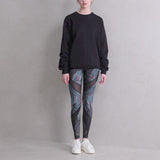 Zoelle Noir Embroidered Sweatshirt