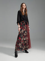 Zoelle Admiral Butterfly Tiered Skirt - Front
