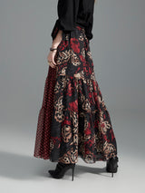Zoelle Admiral Butterfly Tiered Skirt - Back