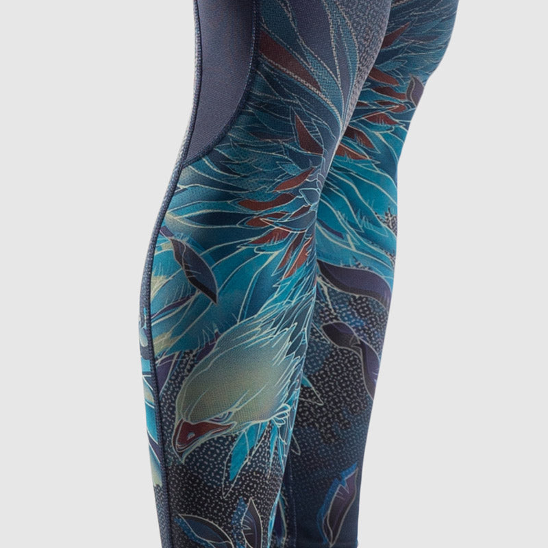 Zoelle Axel Compression Pant Eagle Blue