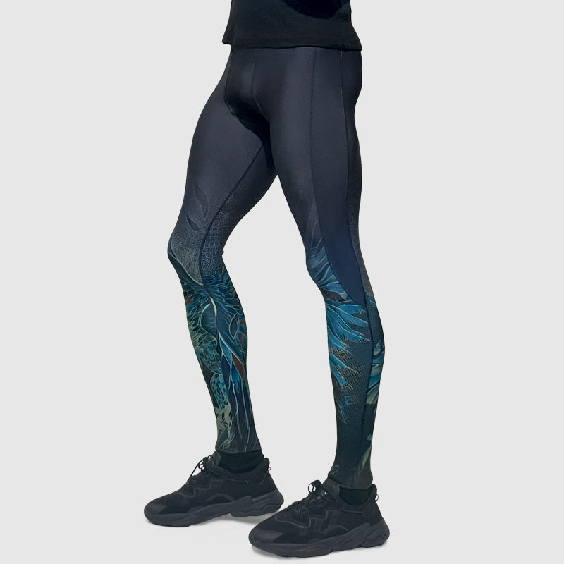 Zoelle Axel Compression Pant Eagle Blue