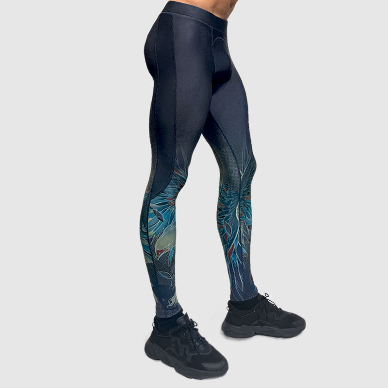 Zoelle Axel Compression Pant Eagle Blue