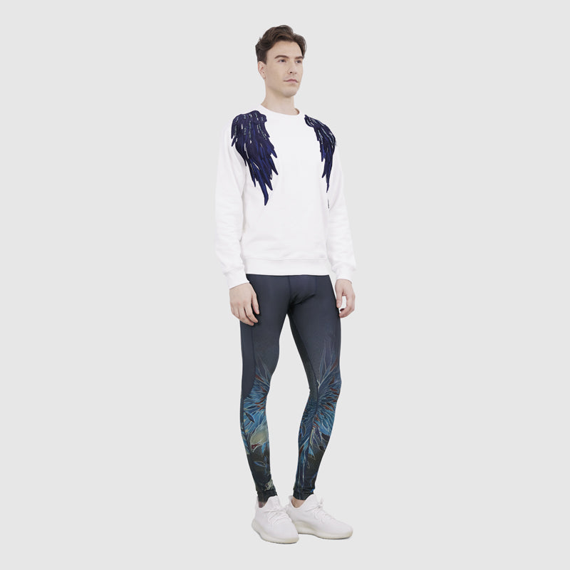 Zoelle Axel Compression Pant Eagle Blue