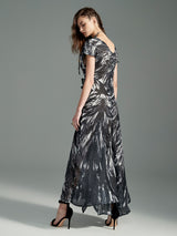 Black Phoenix Modern Grecian Dress