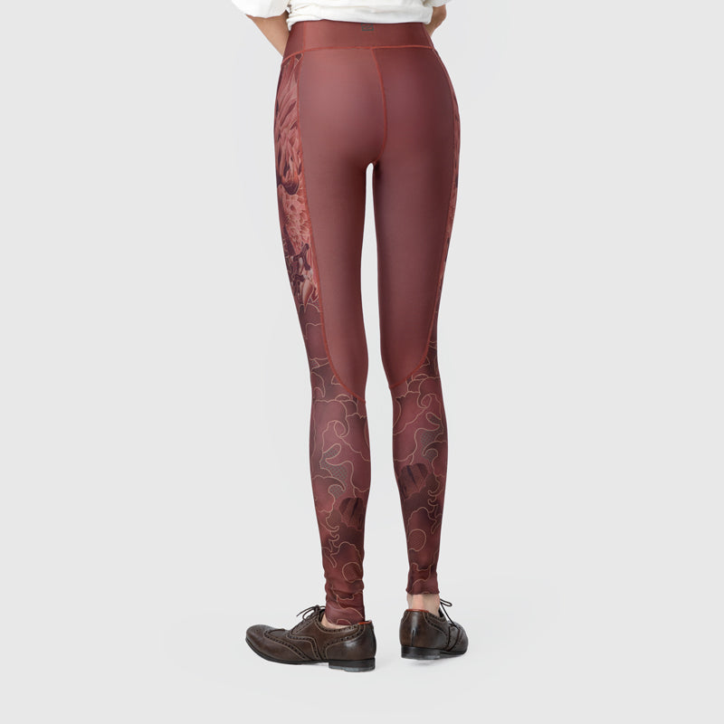 ZOELLE Elonga Legging Eagle Maroon