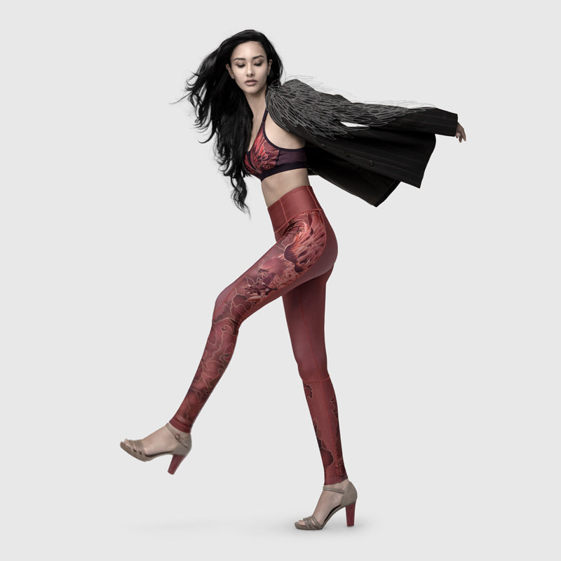 ZOELLE Elonga Legging Eagle Maroon