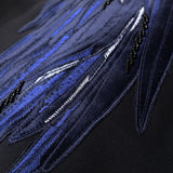 The Details of Zoelle Noir Open-Shoulder Sweatshirt