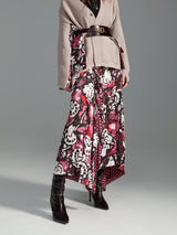 Zoelle Jasper Butterfly Pleated Merged Skirt - Front