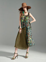 Malachite Butterfly Reversible Blouse