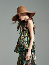 Malachite Butterfly Reversible Blouse