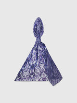 Amethyst Prism Cinch-Pleated Scarf