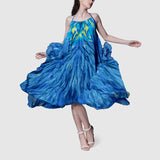 Zoelle Oceanic Phoenix Halter Maxi Dress