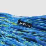The details of Zoelle Oceanic Phoenix Pleated Scarf