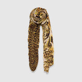 Zoelle Citrine Prism Pleated Scarf