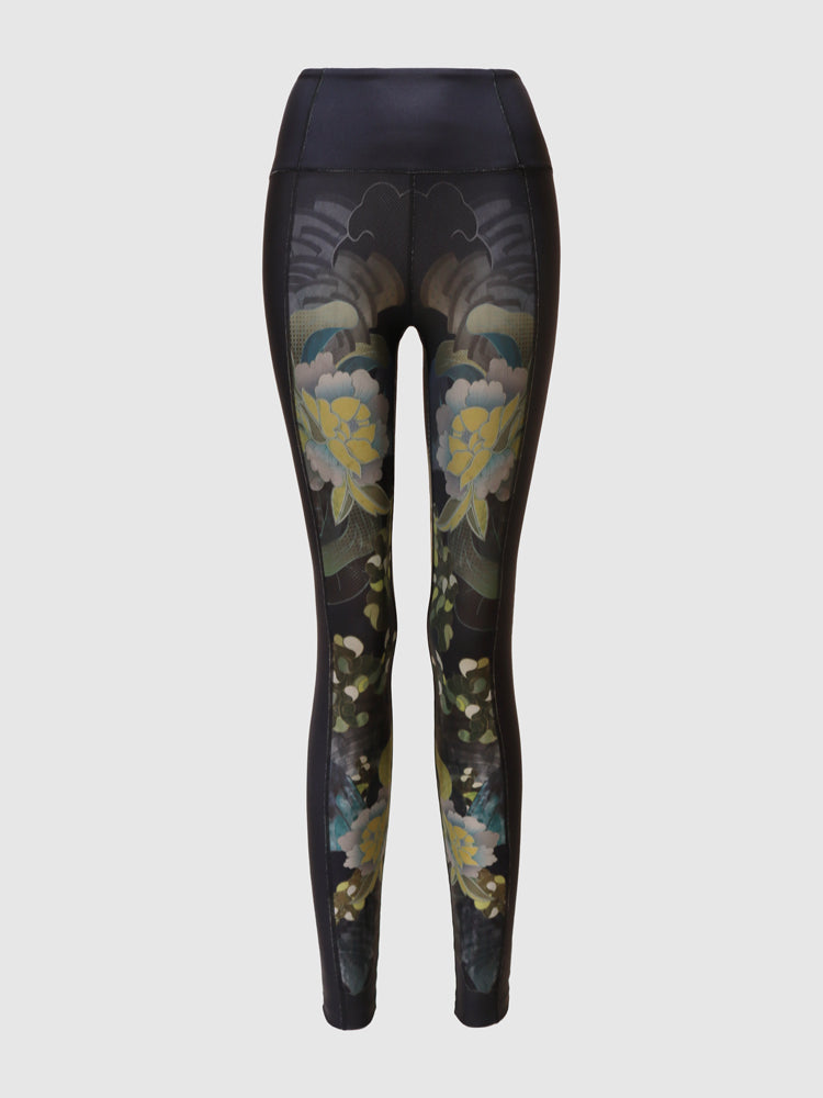 ZOELLE Svelte Legging Floral Green
