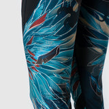 Zoelle Bybs Xculpt eagle blue leggings lower side view