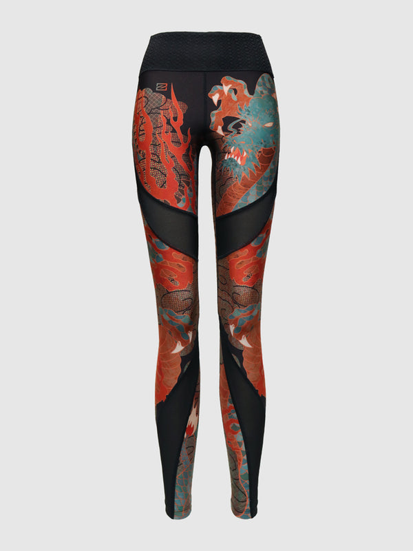 ZOELLE Xculpt Legging Dragon Scarlet