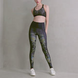 ZOELLE Svelte Legging Floral Green